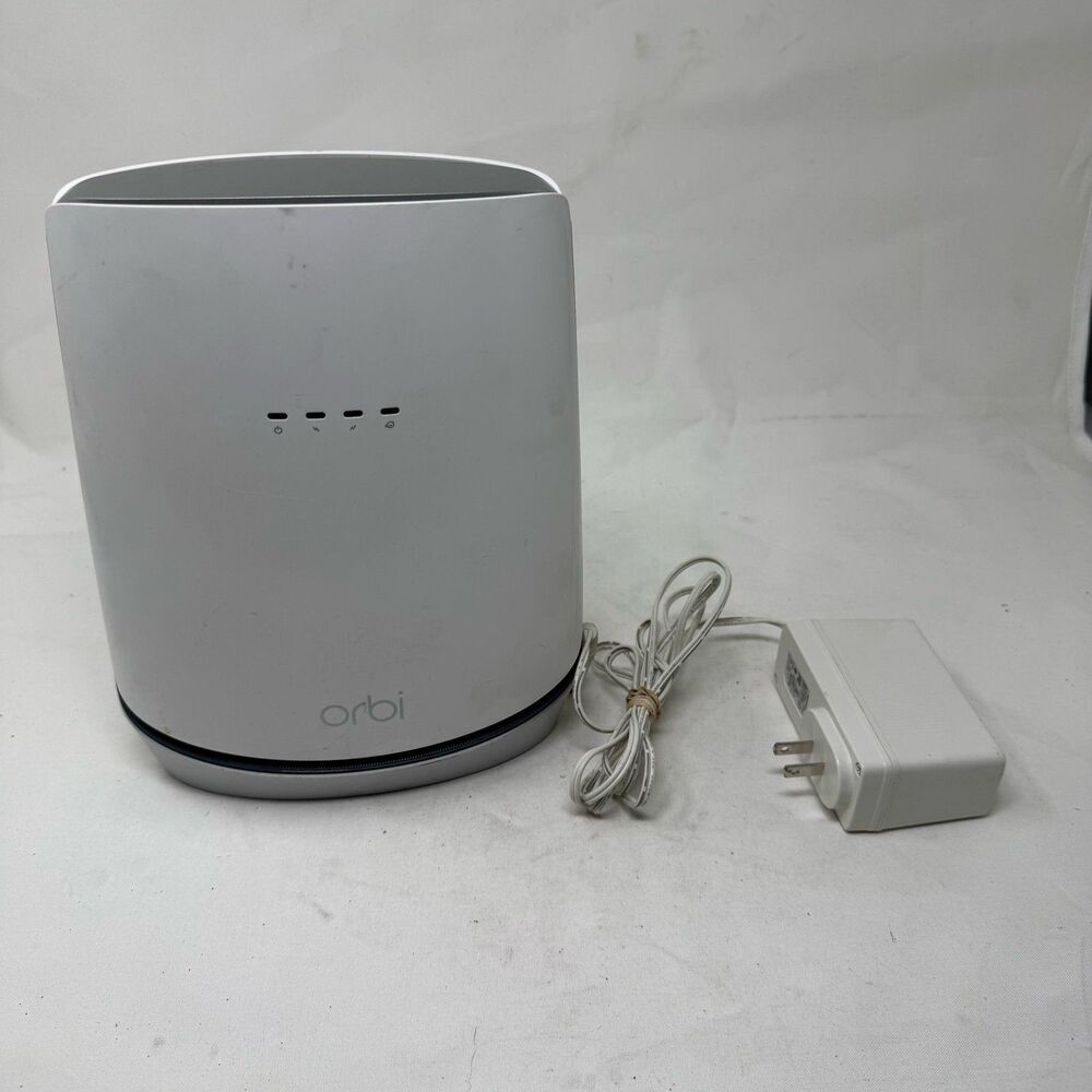 NETGEAR Orbi CBR750 Cable Modem Router AX4200 WiFi 6 4-Port White DOCSIS 3.1